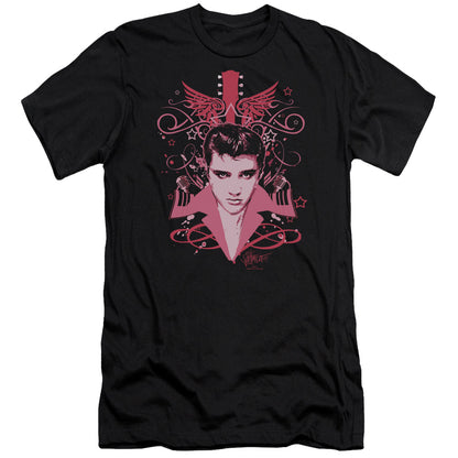 Elvis Presley Lets Face It Premium Bella Canvas Slim Fit Mens T Shirt Black