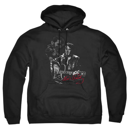 Elvis Presley Show Stopper Mens Hoodie Black