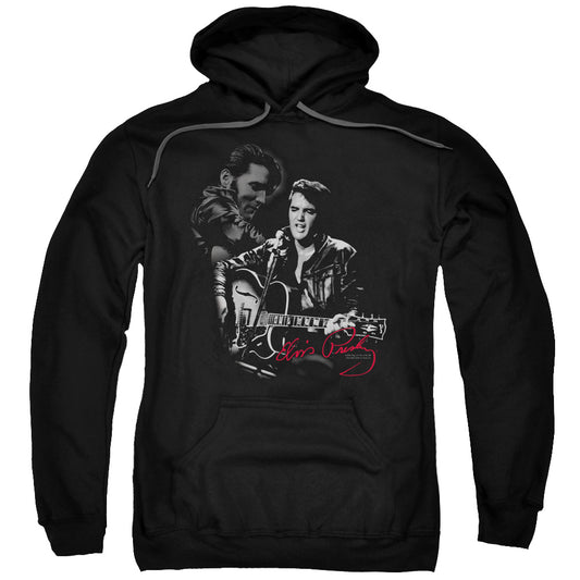 Elvis Presley Show Stopper Mens Hoodie Black