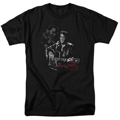 Elvis Presley Show Stopper Mens T Shirt Black