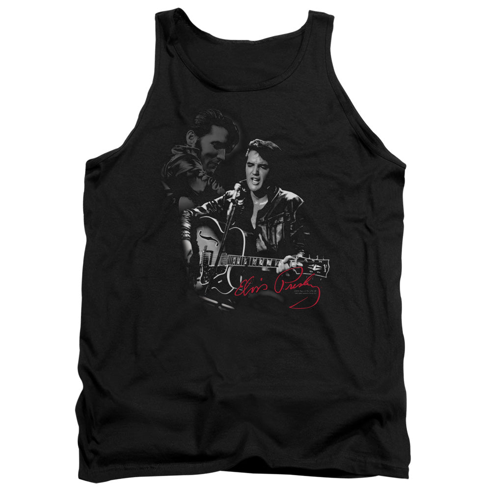 Elvis Presley Show Stopper Mens Tank Top Shirt Black