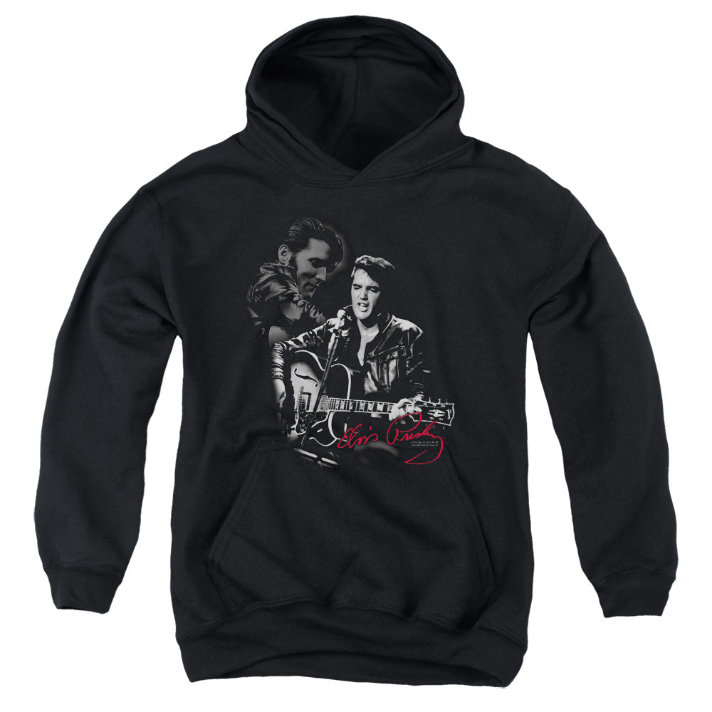 Elvis Presley Show Stopper Kids Youth Hoodie Black