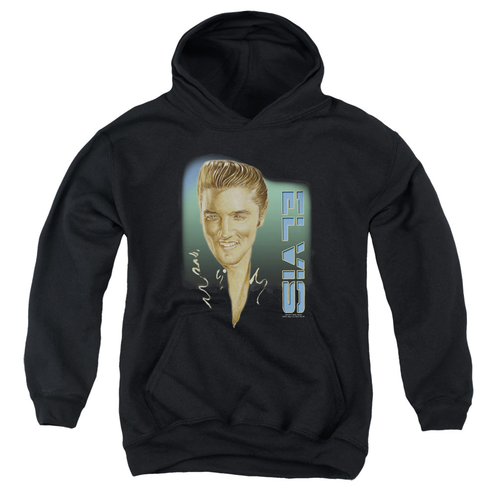 Elvis Presley Elvis 56 Kids Youth Hoodie Black