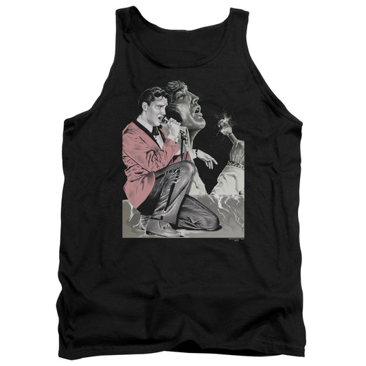 Elvis Presley Rock N Roll Oke Mens Tank Top Shirt Black