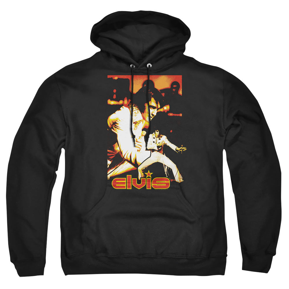 Elvis Presley Showman Mens Hoodie Black