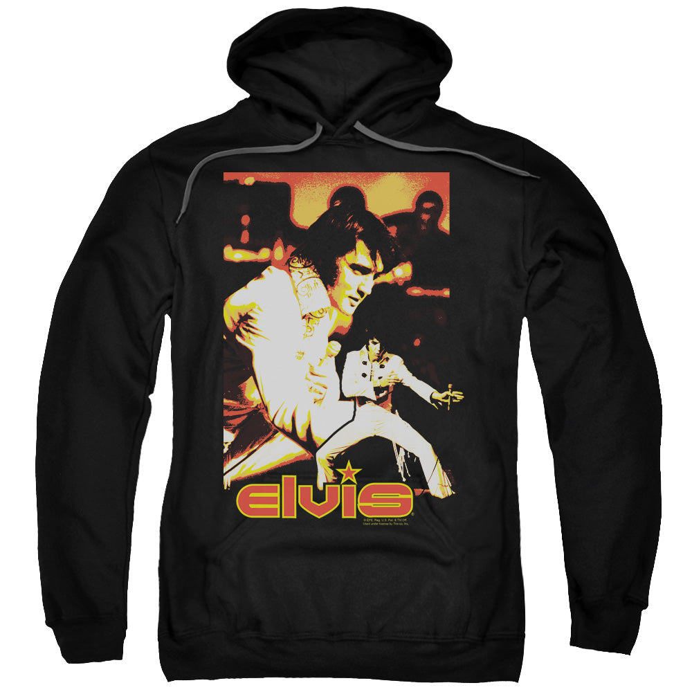 Elvis Presley Showman Mens Hoodie Black