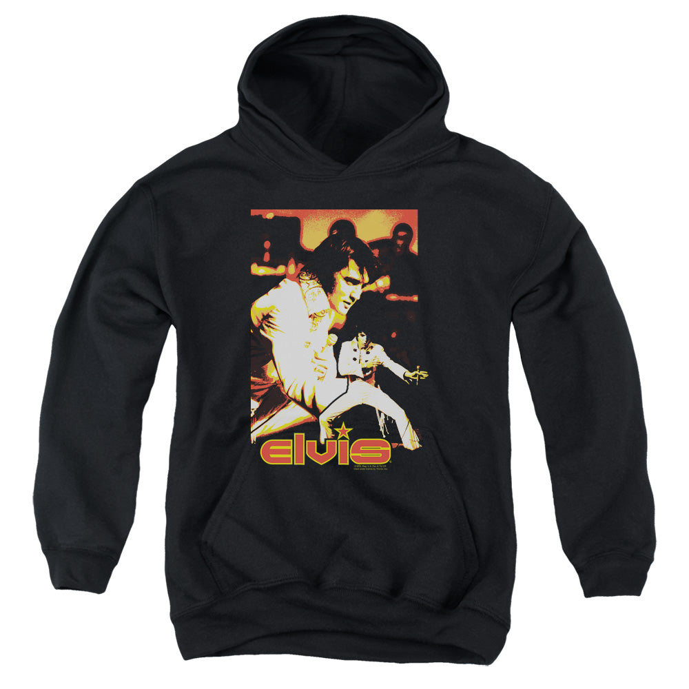 Elvis Presley Showman Kids Youth Hoodie Black