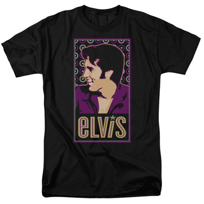 Elvis Presley Elvis is Mens T Shirt Black