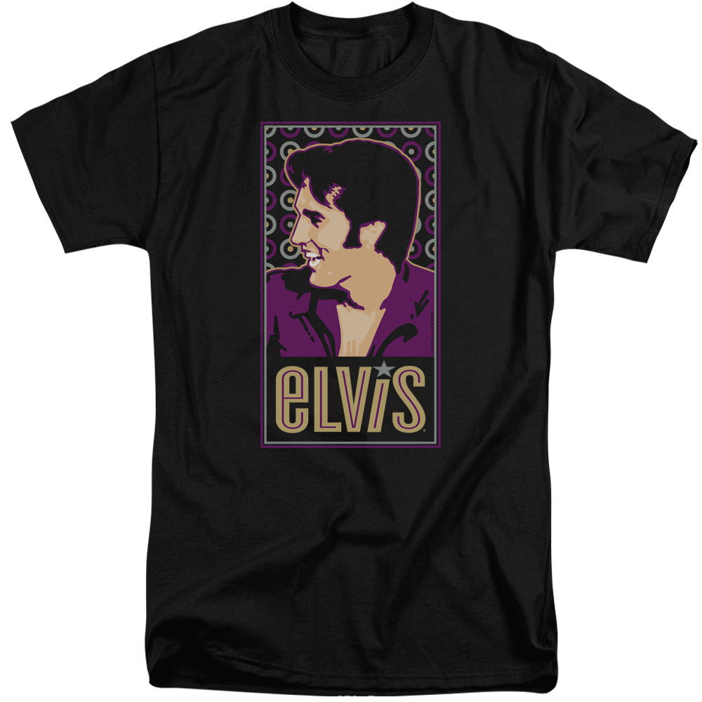 Elvis Presley Elvis is Mens Tall T Shirt Black