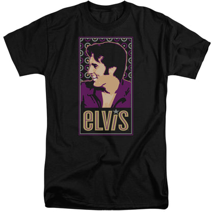 Elvis Presley Elvis Is Mens Tall T Shirt Black