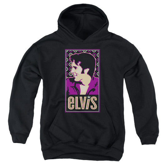 Elvis Presley Elvis is Kids Youth Hoodie Black