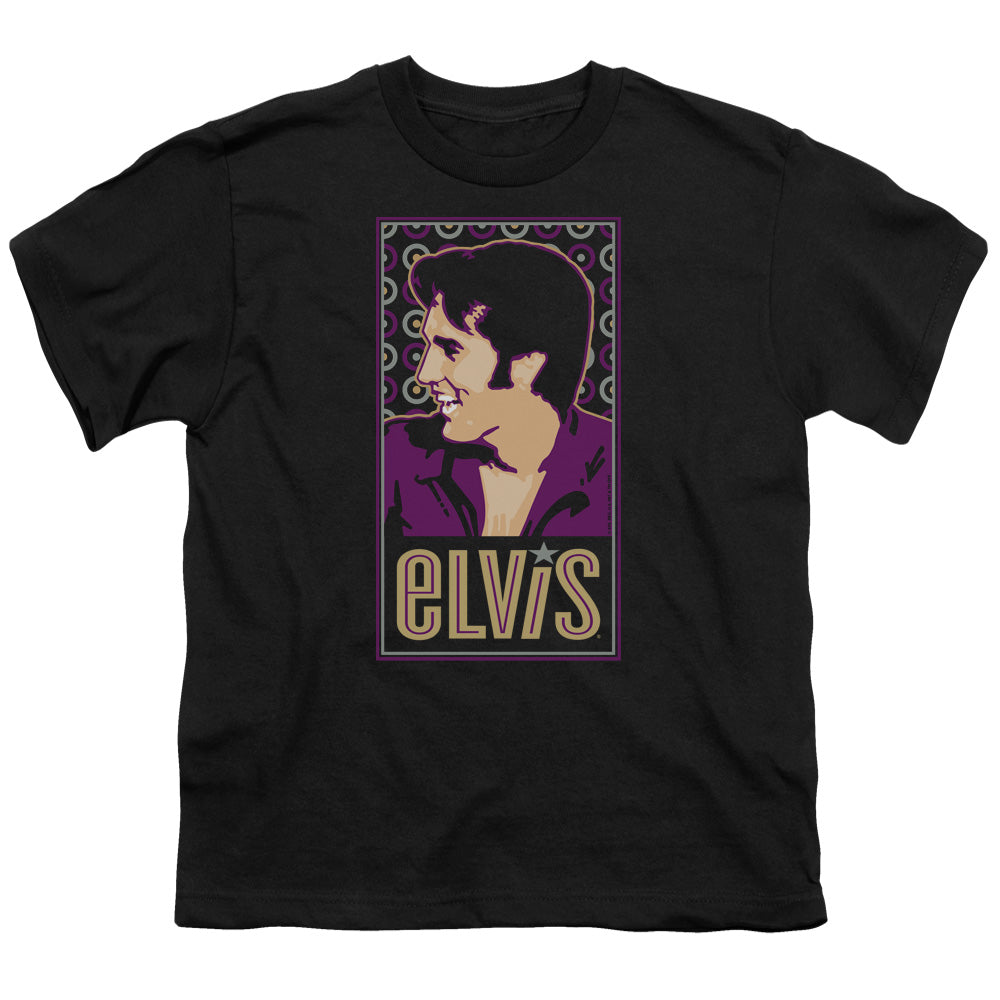 Elvis Presley Elvis is Kids Youth T Shirt Black