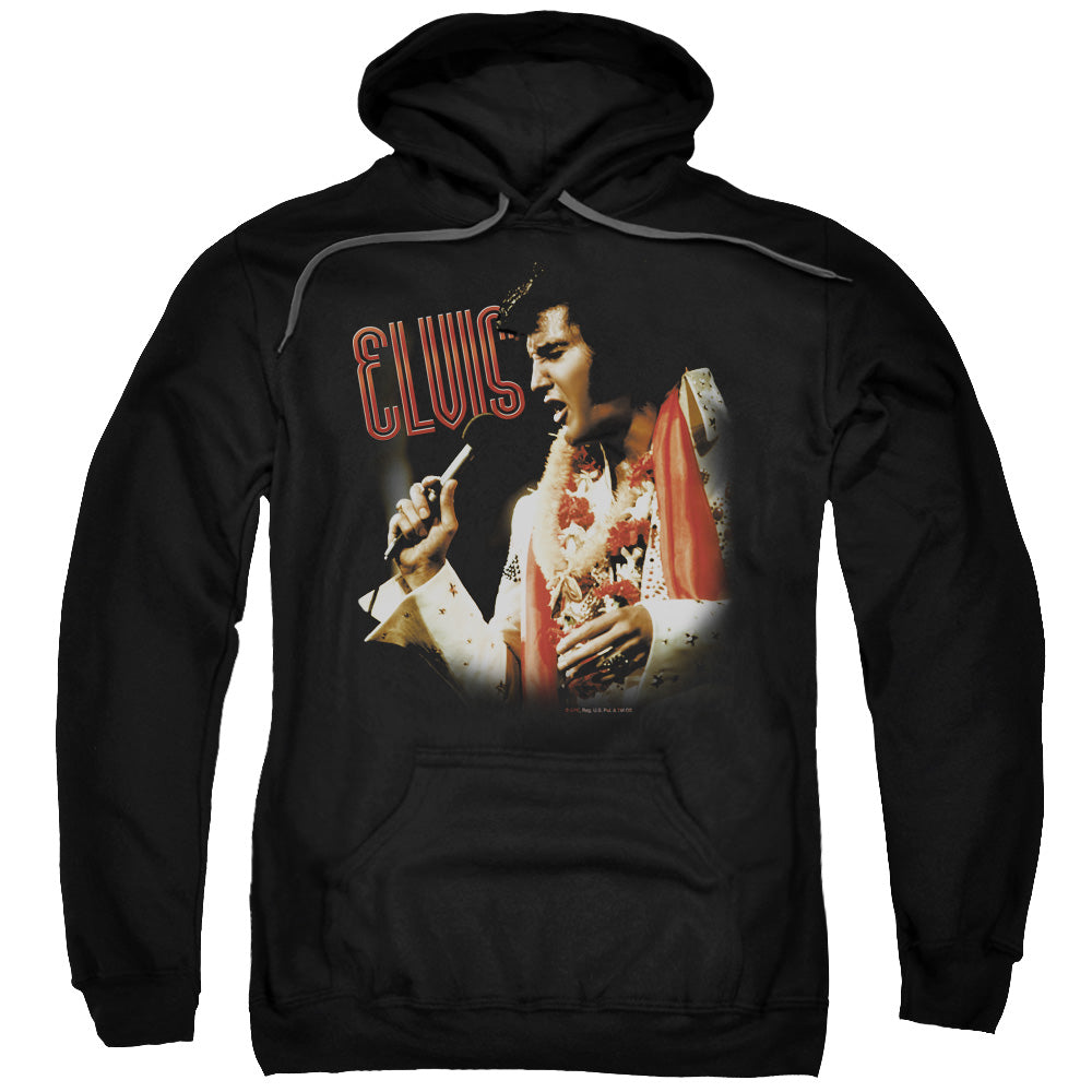 Elvis Presley Soulful Mens Hoodie Black