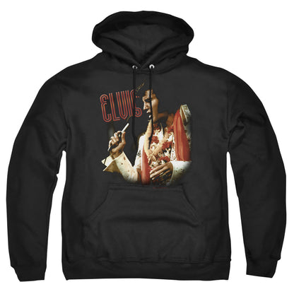 Elvis Presley Soulful Mens Hoodie Black