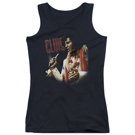 Elvis Presley Soulful Womens Tank Top Shirt Black