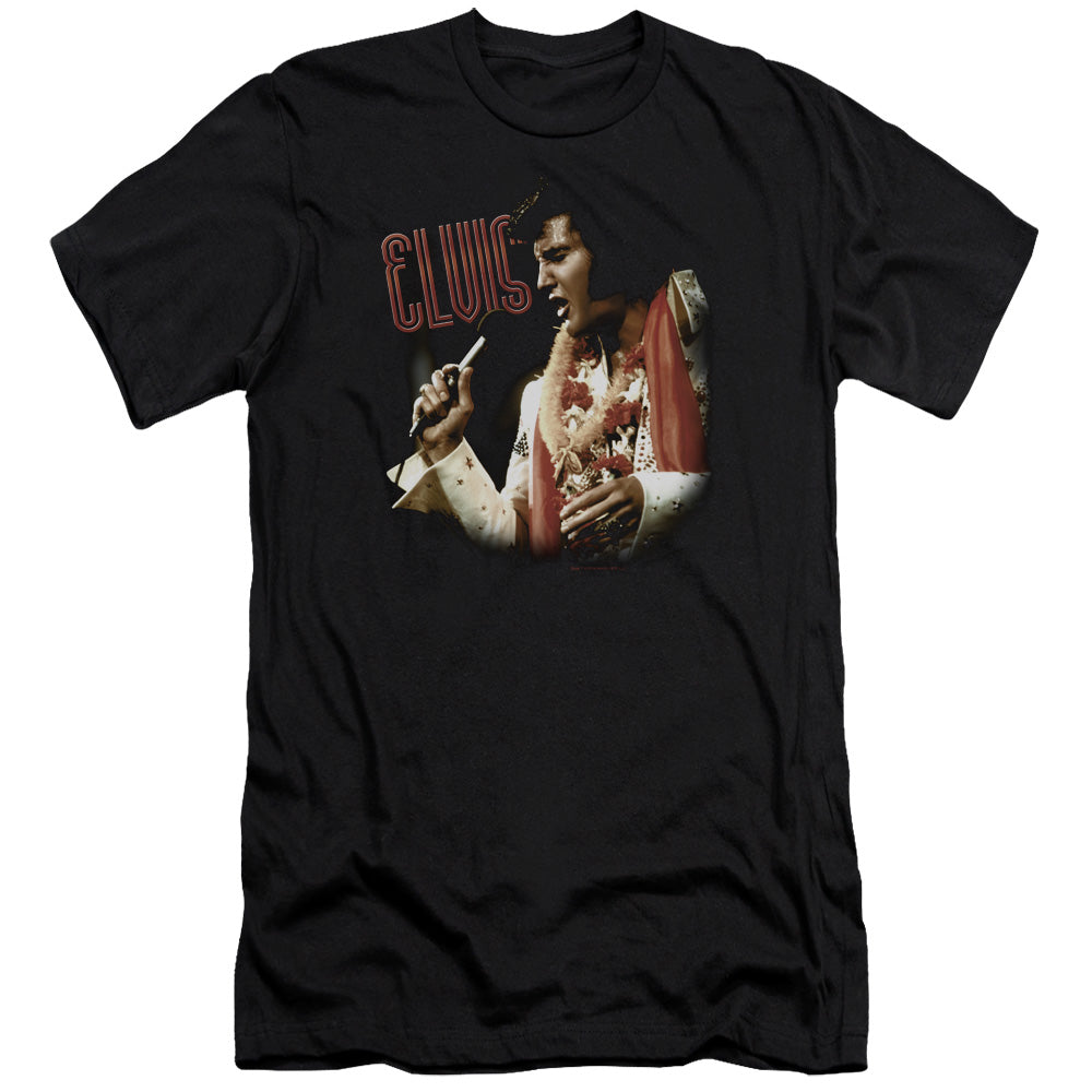 Elvis Presley Soulful Premium Bella Canvas Slim Fit Mens T Shirt Black