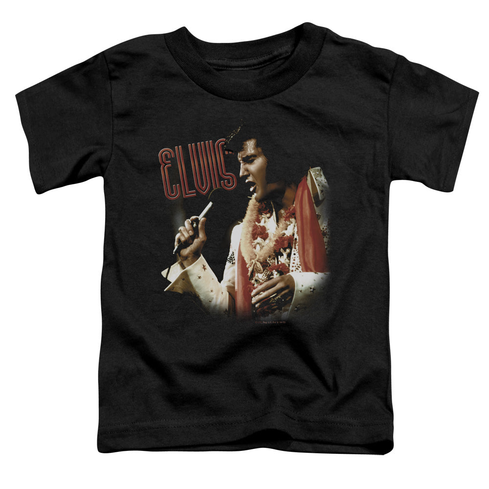 Elvis Presley Soulful Toddler Kids Youth T Shirt Black