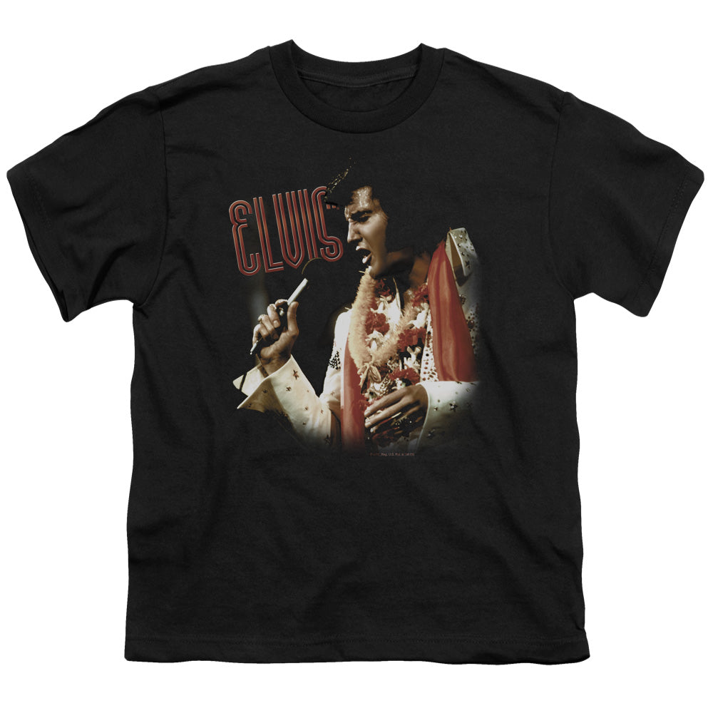 Elvis Presley Soulful Kids Youth T Shirt Black