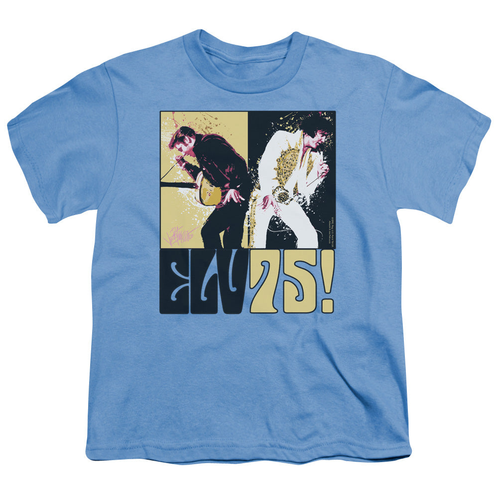 Elvis Presley Still the King Kids Youth T Shirt Carolina Blue