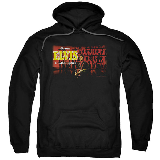 Elvis Presley From Elvis in Memphis Mens Hoodie Black