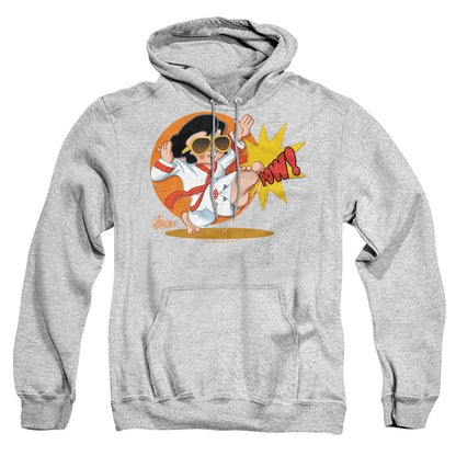 Elvis Presley Karate King Mens Hoodie Athletic Heather