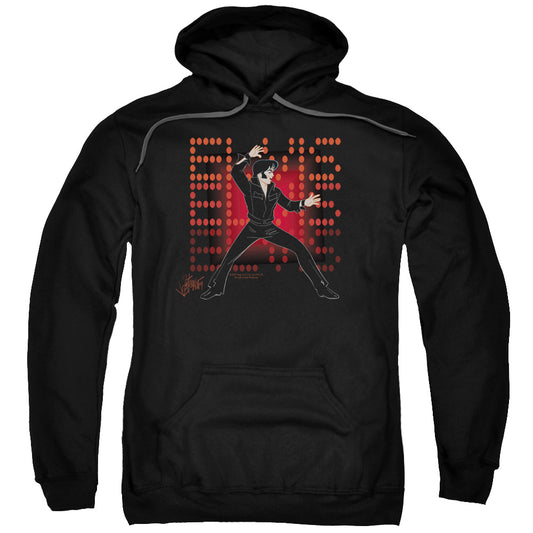 Elvis Presley 69 Anime Mens Hoodie Black