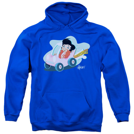 Elvis Presley Speedway Mens Hoodie Royal Blue