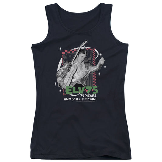 Elvis Presley Still Rockin Womens Tank Top Shirt Black