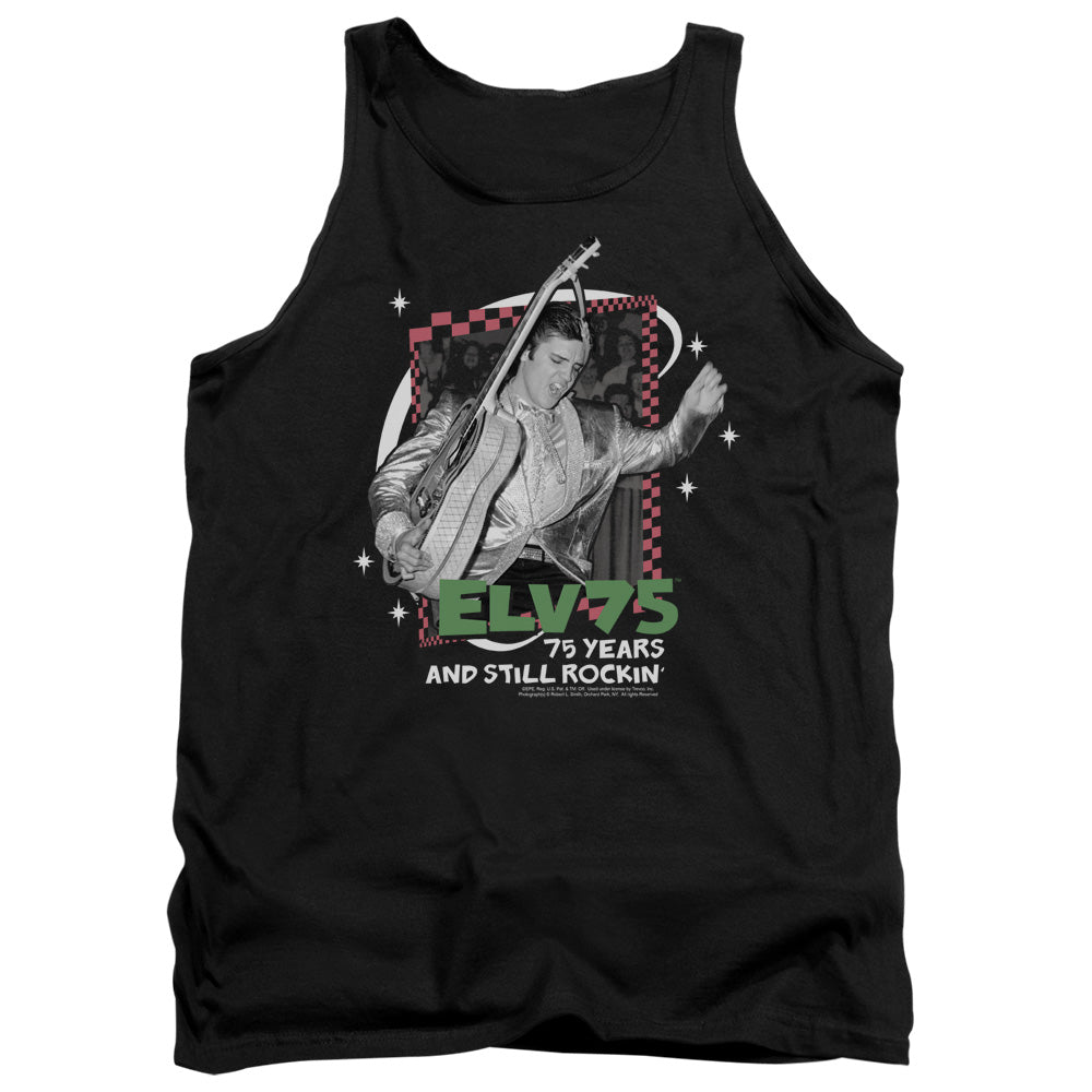 Elvis Presley Still Rockin Mens Tank Top Shirt Black