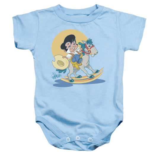 Elvis Presley Yip E Infant Baby Snapsuit Light Blue 