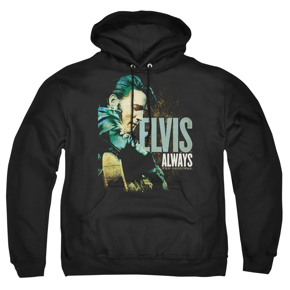 Elvis Presley Always The Original Mens Hoodie Black