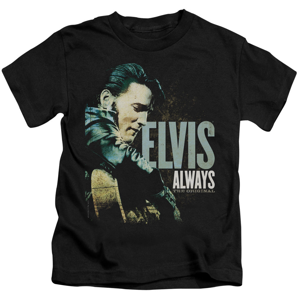 Elvis Presley Always the Original Juvenile Kids Youth T Shirt Black 