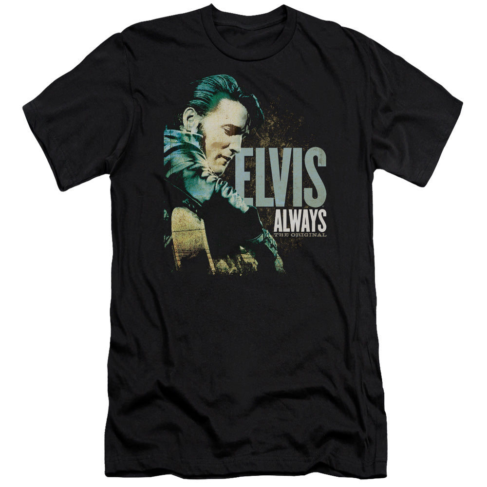 Elvis Presley Always the Original Premium Bella Canvas Slim Fit Mens T Shirt Black