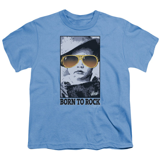 Elvis Presley Born to Rock Kids Youth T Shirt Slate