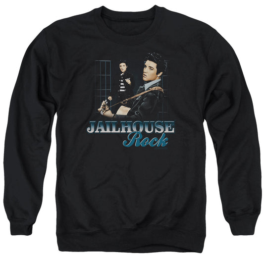 Elvis Presley Jailhouse Rock Mens Crewneck Sweatshirt Black
