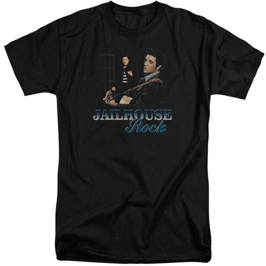 Elvis Presley Jailhouse Rock Mens Tall T Shirt Black