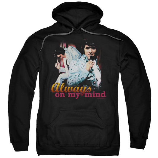 Elvis Presley Always on My Mind Mens Hoodie Black