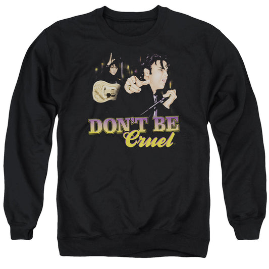 Elvis Presley Dont Be Cruel Mens Crewneck Sweatshirt Black