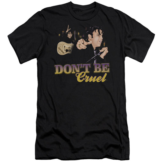 Elvis Presley Dont Be Cruel Slim Fit Mens T Shirt Black