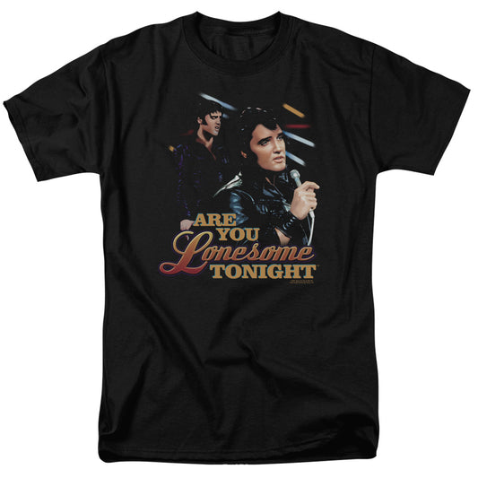 Elvis Presley Are You Lonesome Mens T Shirt Black