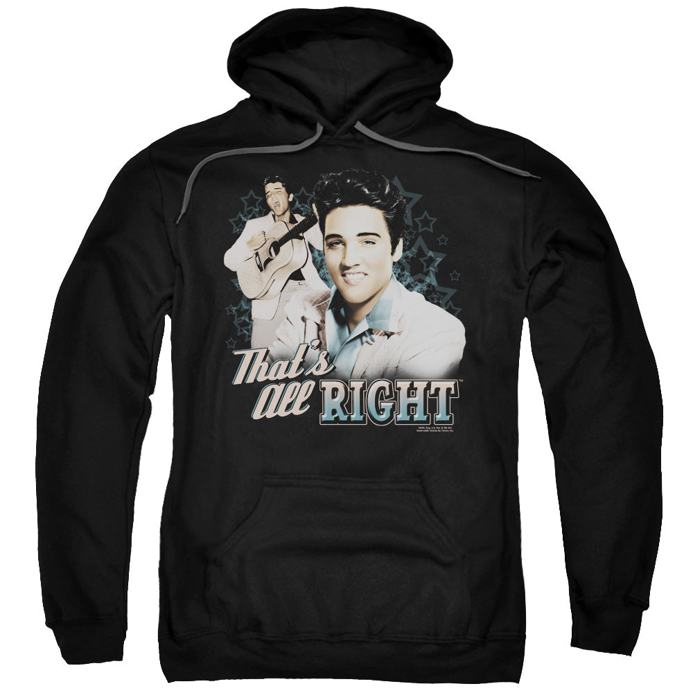 Elvis Presley Thats All Right Mens Hoodie Black