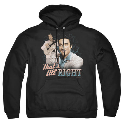 Elvis Presley Thats All Right Mens Hoodie Black