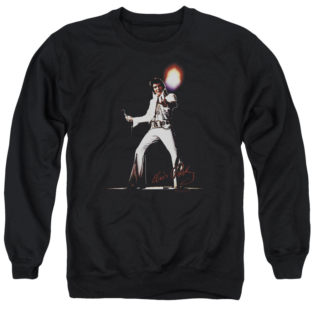 Elvis Presley Glorious Mens Crewneck Sweatshirt Black