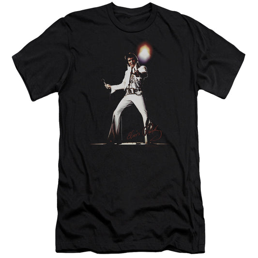 Elvis Presley Glorious Slim Fit Mens T Shirt Black