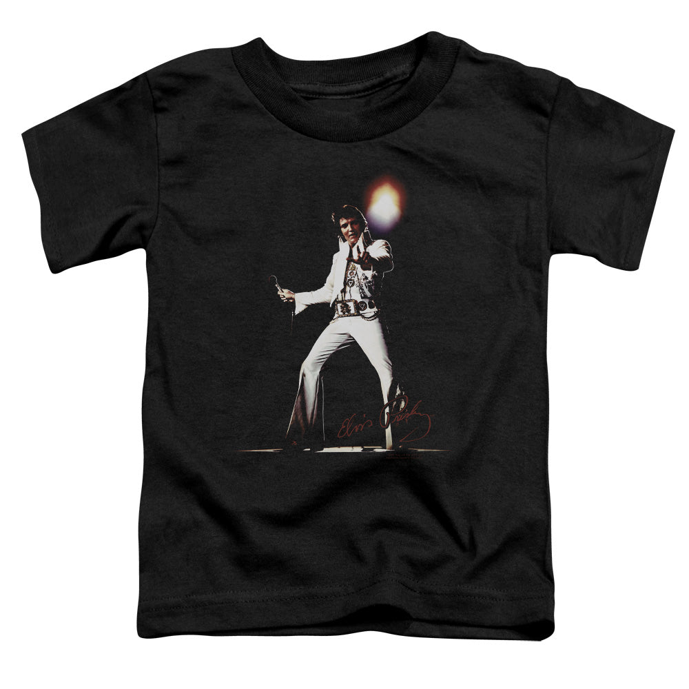 Elvis Presley Glorious Toddler Kids Youth T Shirt Black