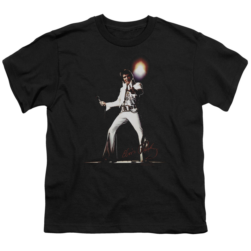 Elvis Presley Glorious Kids Youth T Shirt Black