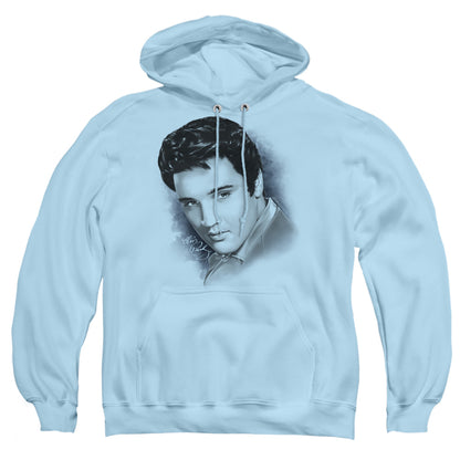 Elvis Presley Dreamy Mens Hoodie Light Blue