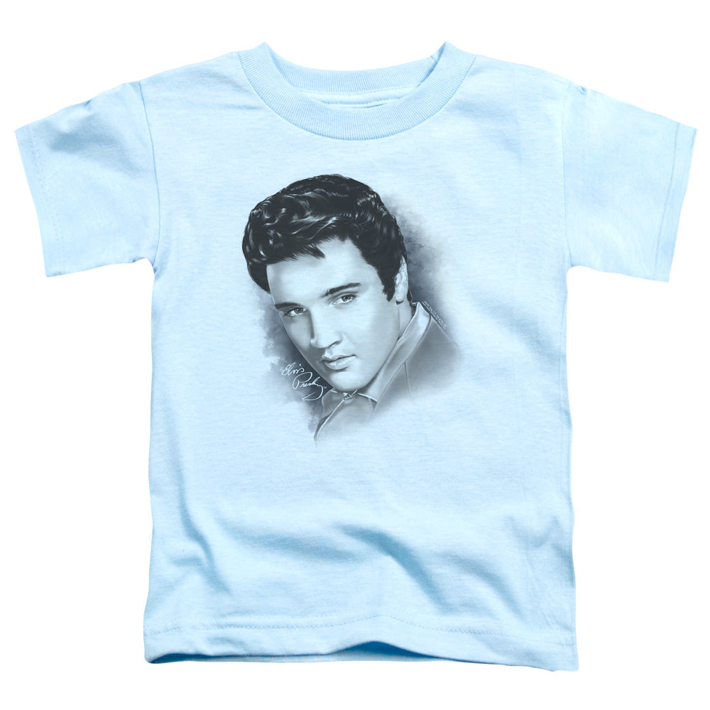 Elvis Presley Dreamy Toddler Kids Youth T Shirt Light Blue