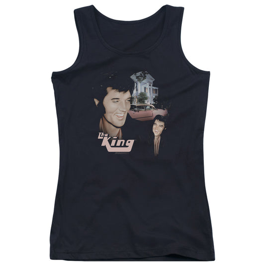 Elvis Presley Home Sweet Home Womens Tank Top Shirt Black