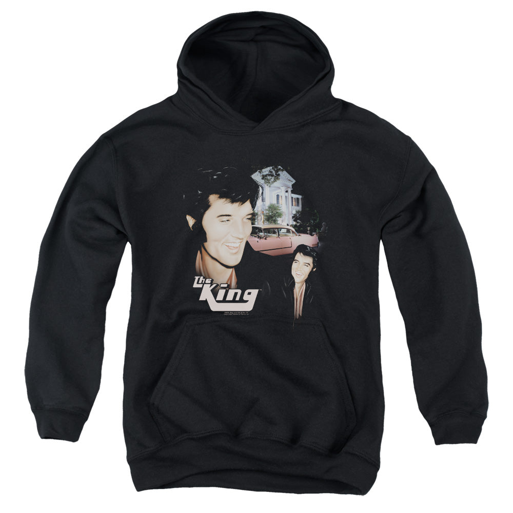 Elvis Presley Home Sweet Home Kids Youth Hoodie Black